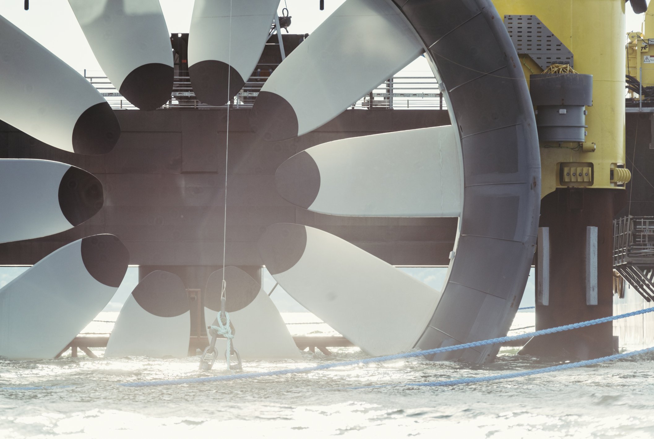 Marine hydropower turbine