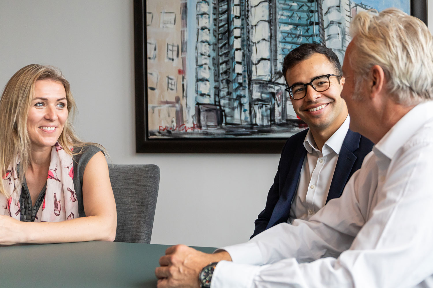 Careers at Howden - colleagues in a meeting