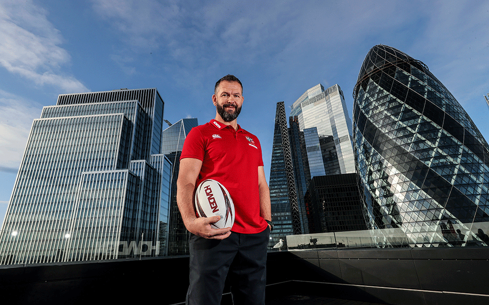 British & Irish Lions Head Coach Andy Farrell